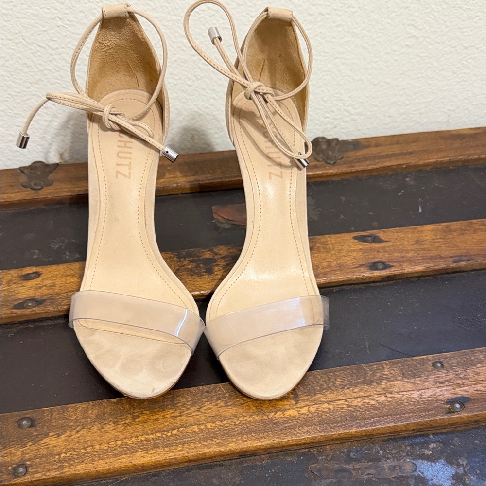SCHUTZ Beige Women's Heels